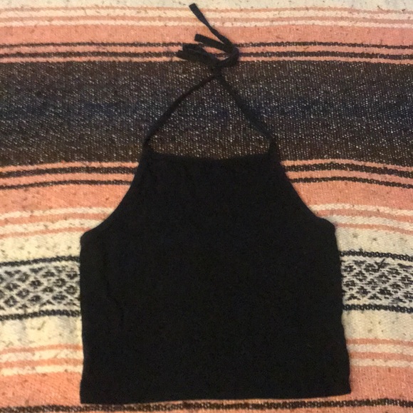 BRANDY MELVILLE HALTER TIE UP TOP - Picture 1 of 2